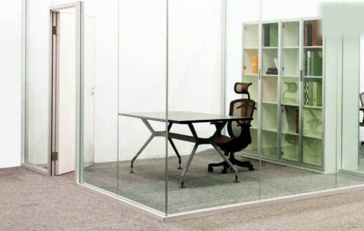 Colorful Office Partition